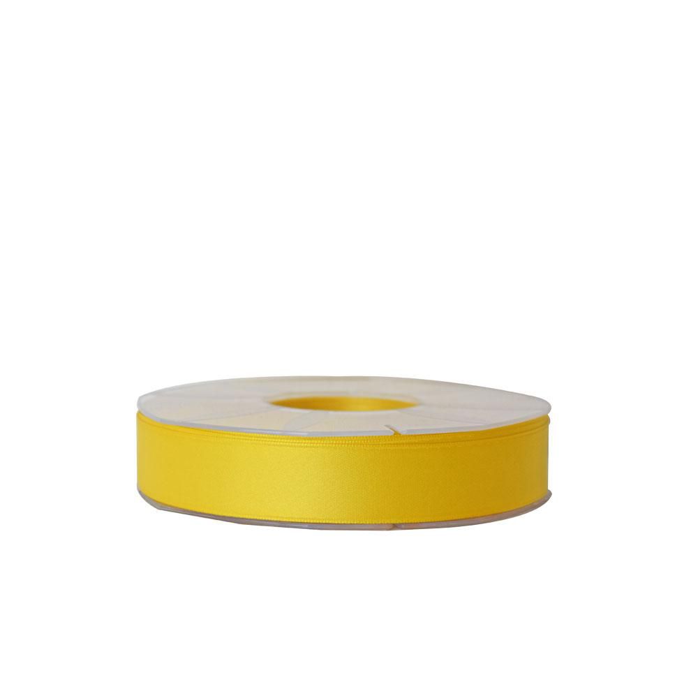 NASTRO DOPPIO RASO 25MM50MT H.Q. GIALLO