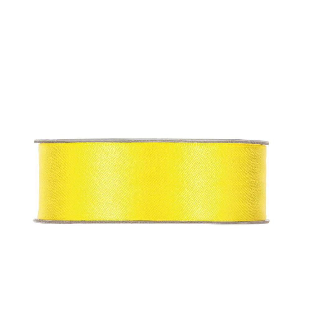 NASTRO DOPPIO RASO 25MM50MT GIALLO NASTRO DOPPIO RASO 25MM50MT GIALLO