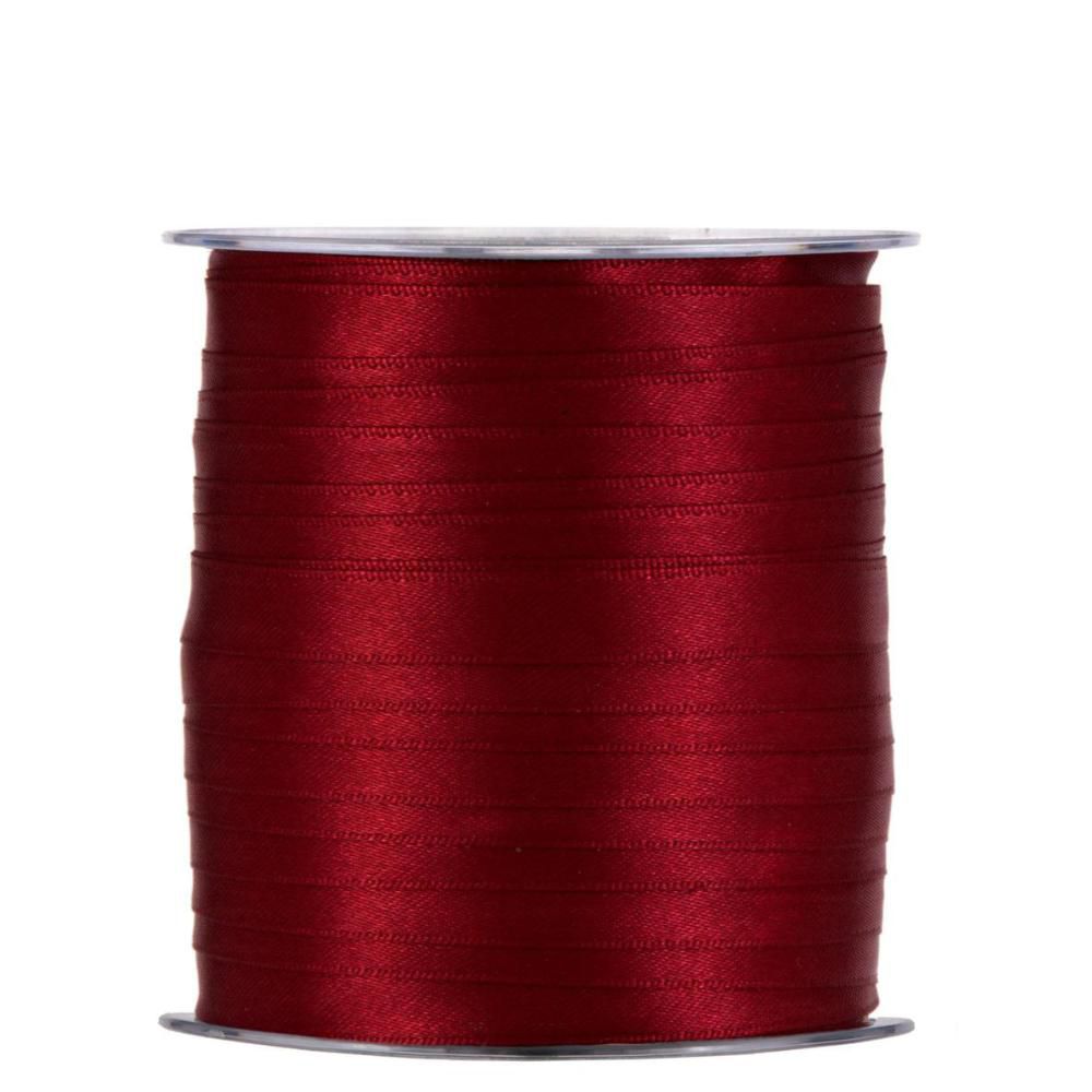 NASTRO DOPPIO RASO 10MM100MT BORDEAUX NASTRO DOPPIO RASO 10MM100MT BORDEAUX