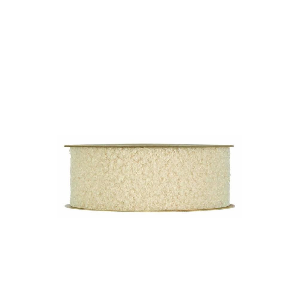NASTRO ECOPELLICCIA -TEDDY- 38MM 10MT CREMA NASTRO ECOPELLICCIA -TEDDY- 38MM 10MT CREMA