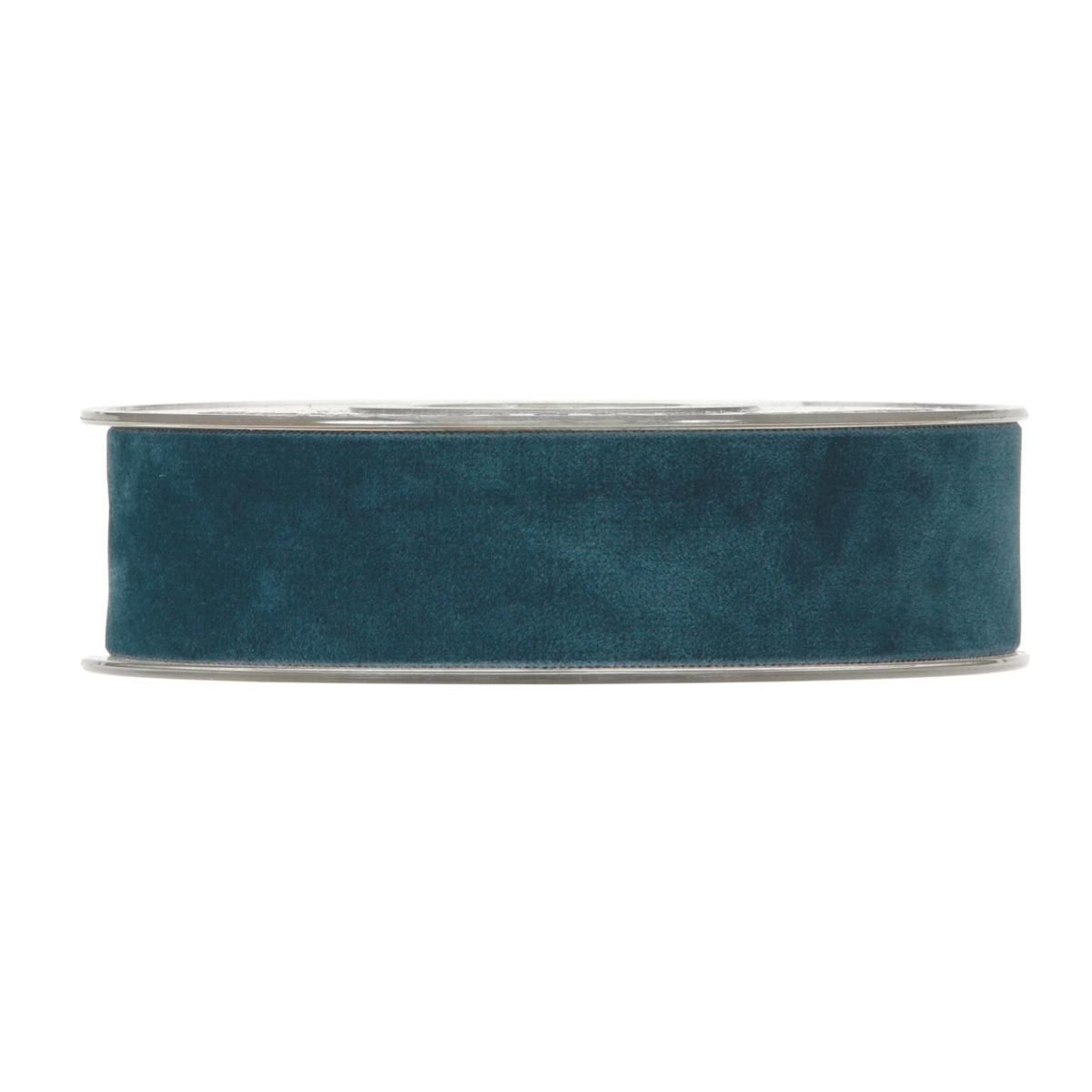 NASTRO DOPPIO VELLUTO 25MM 7MT SMOKING BLU NASTRO DOPPIO VELLUTO 25MM 7MT SMOKING BLU