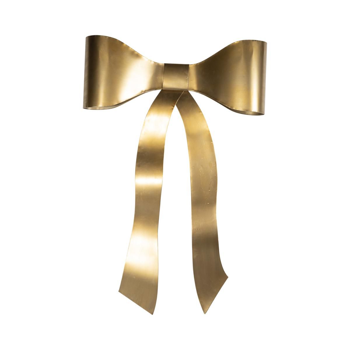 FIOCCO METALLO 100X21 CM H.155 CM ORO