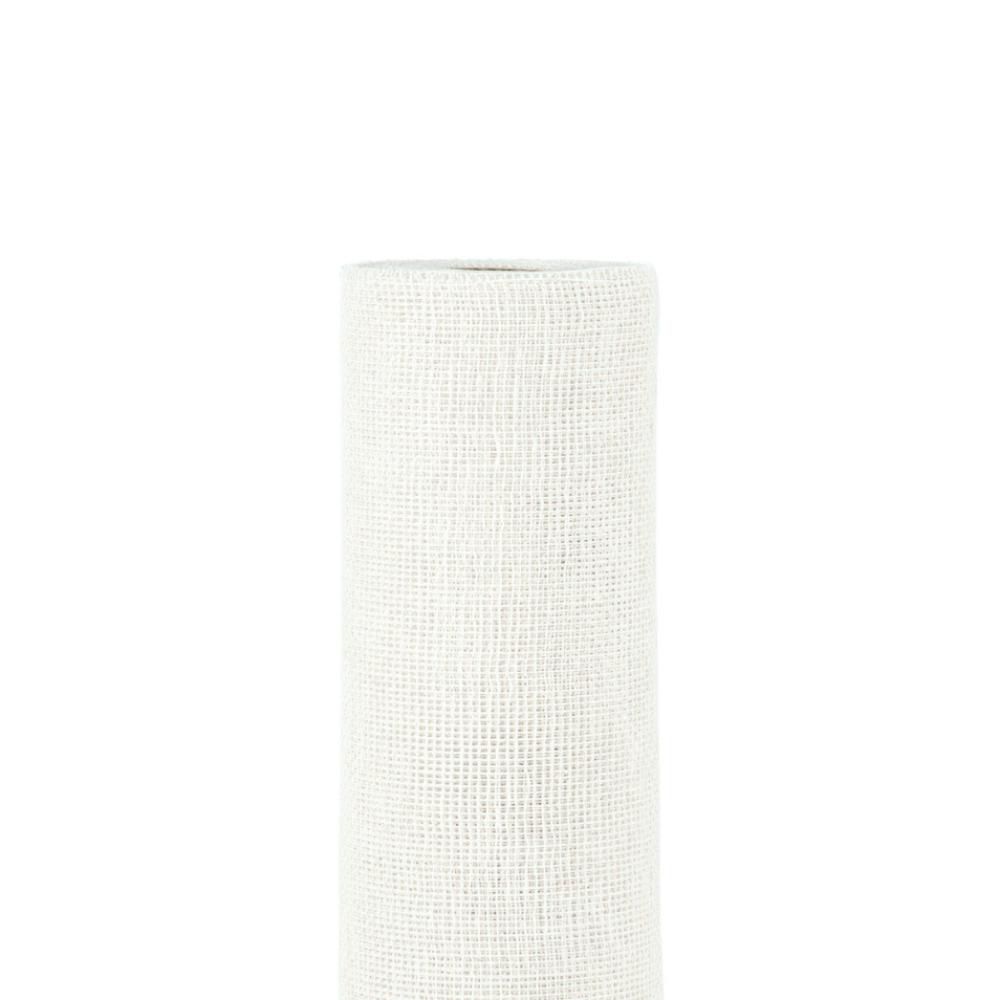 BOBINA RETE COTONE CM 72X9 MT. BIANCO