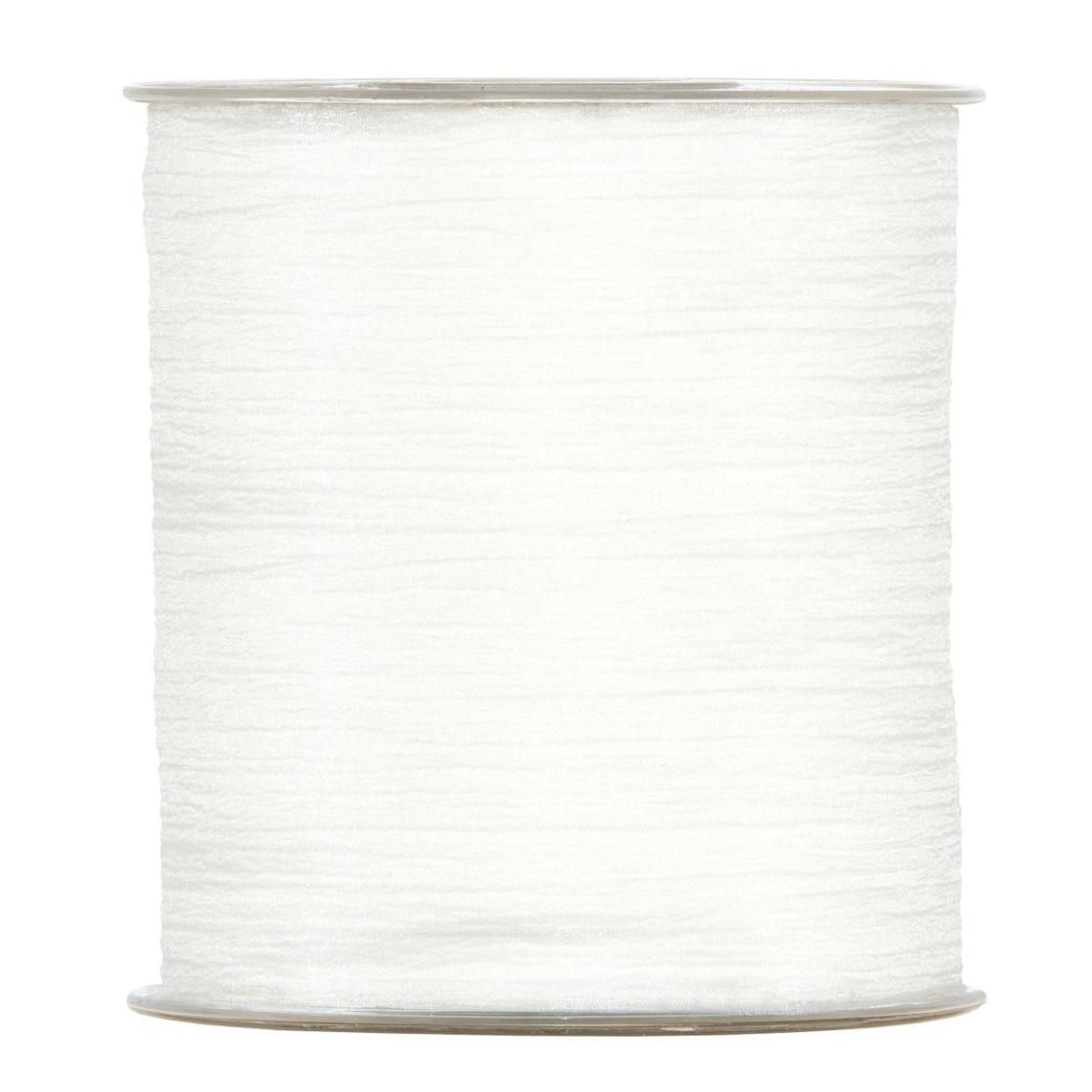 NASTRO VOILE 100MM 20MT-BRIDE- BIANCO
