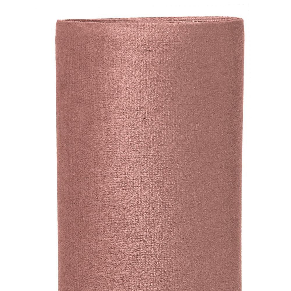 RUNNER VELLUTO CM 48X1,8 MT ROSA CIPRIA