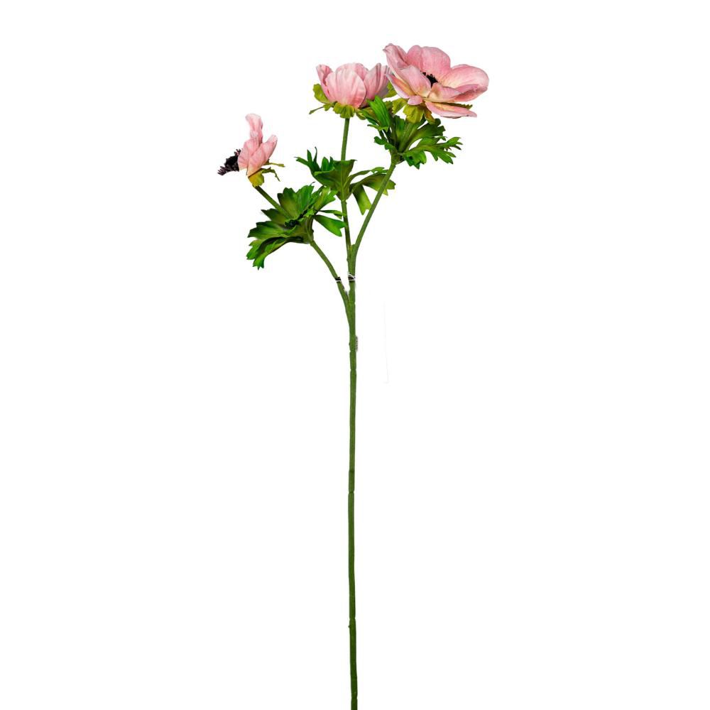 ANEMONE SPRAY 3X CM.55 ROSA