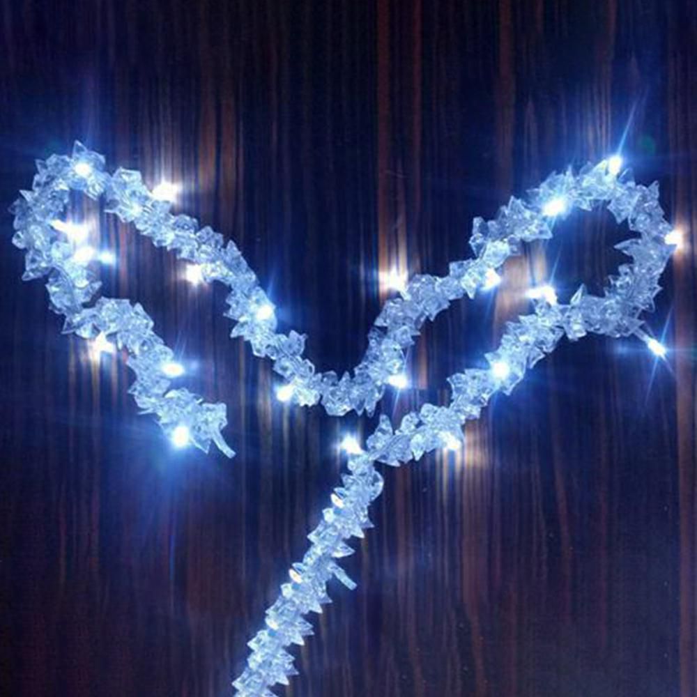 FESTONE LUCI ICE 192 LED 10MT L.FREDDA (8FUNZIONI)