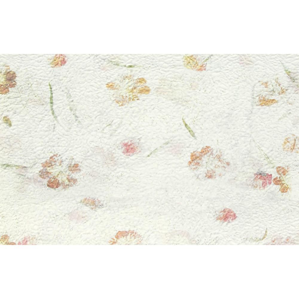 SET 10 SPEZZONI CARTA GROFFATA CM 50X50 -FLOWER PAPER- BIANCO