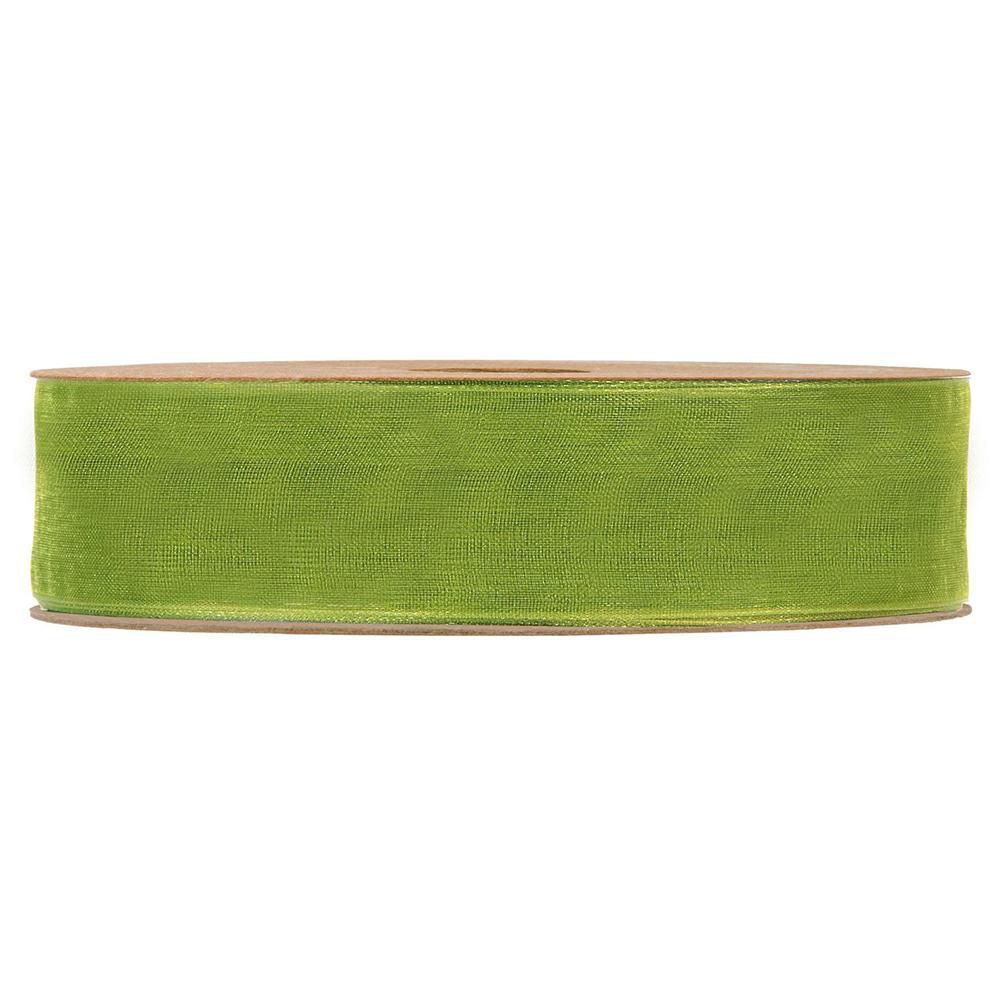 NASTRO ORGANZA MATT 25MM 20MT VERDE OLIVA NASTRO ORGANZA MATT 25MM 20MT VERDE OLIVA