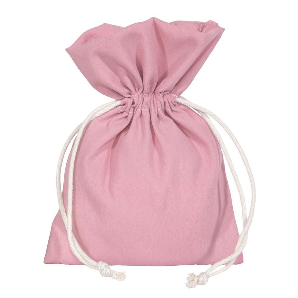 SACCHETTO POLY SATINATOPZ.10 10X14 CM -ANNA- ROSA
