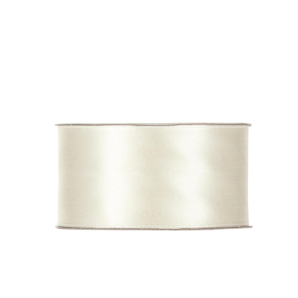 NASTRO DOPPIO RASO 40MM25MT CREMA