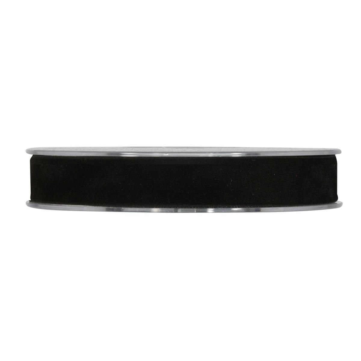 NASTRO DOPPIO VELLUTO 15MM 7MT NERO NASTRO DOPPIO VELLUTO 15MM 7MT NERO