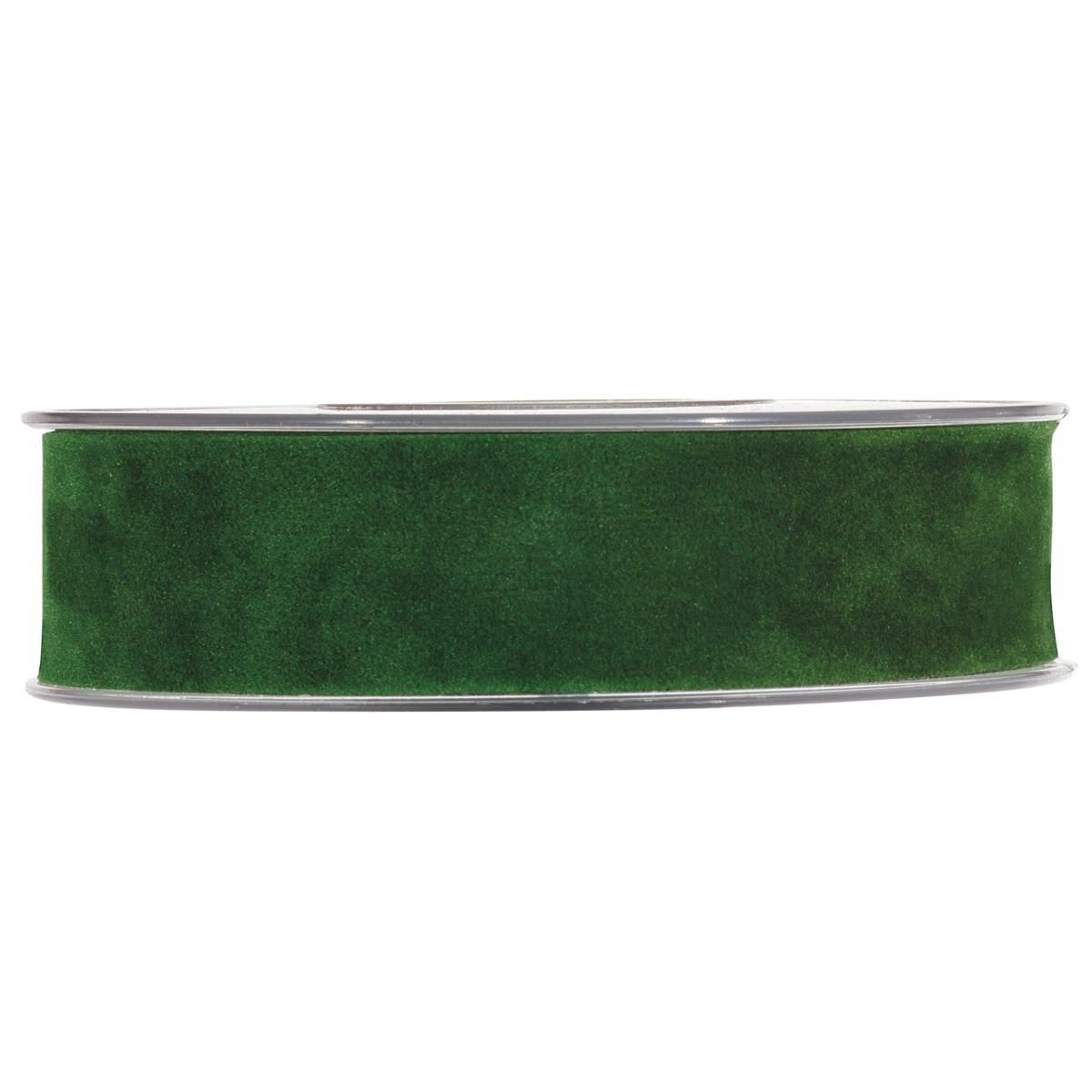 NASTRO DOPPIO VELLUTO 15MM 7MT VERDE SCURO NASTRO DOPPIO VELLUTO 15MM 7MT VERDE SCURO