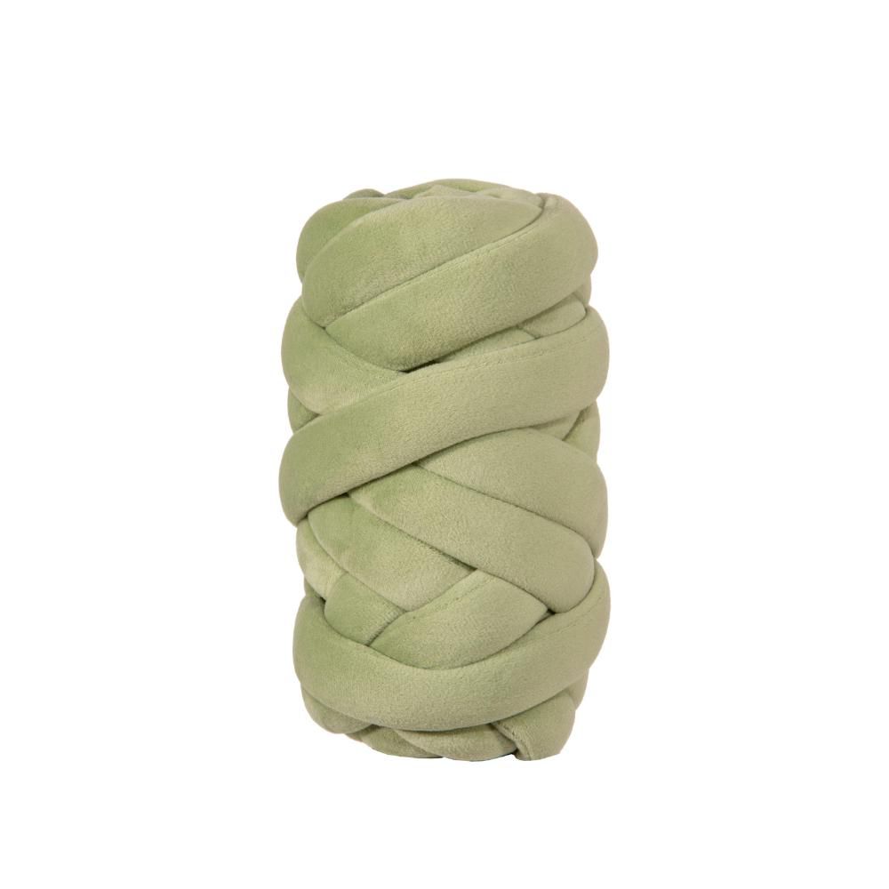 NASTRO VELLUTO IMBOTTITO DI OVATTA 300GR 10MT VERDE CHIARO