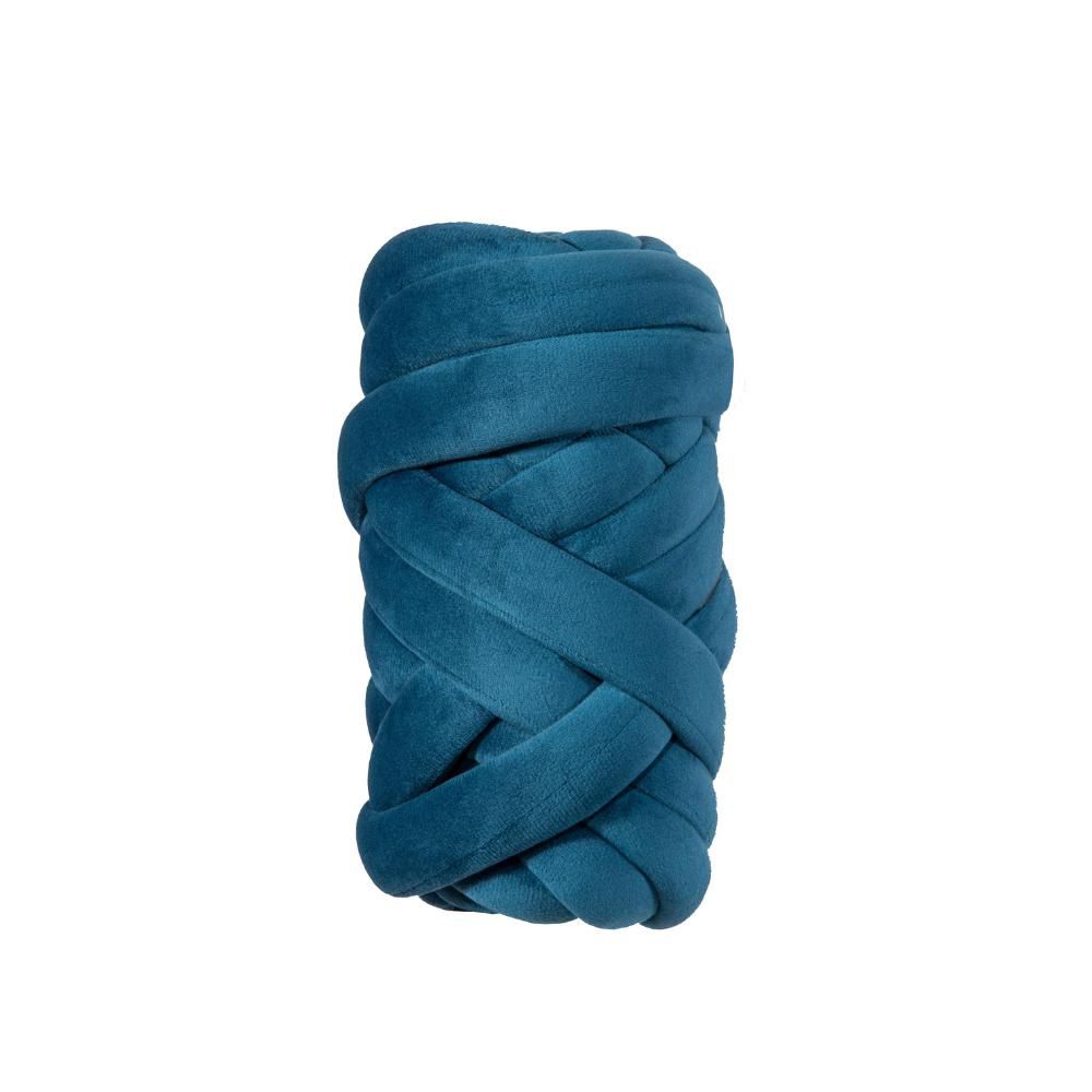 NASTRO VELLUTO IMBOTTITO DI OVATTA 300GR 10MT BLU DUSTY