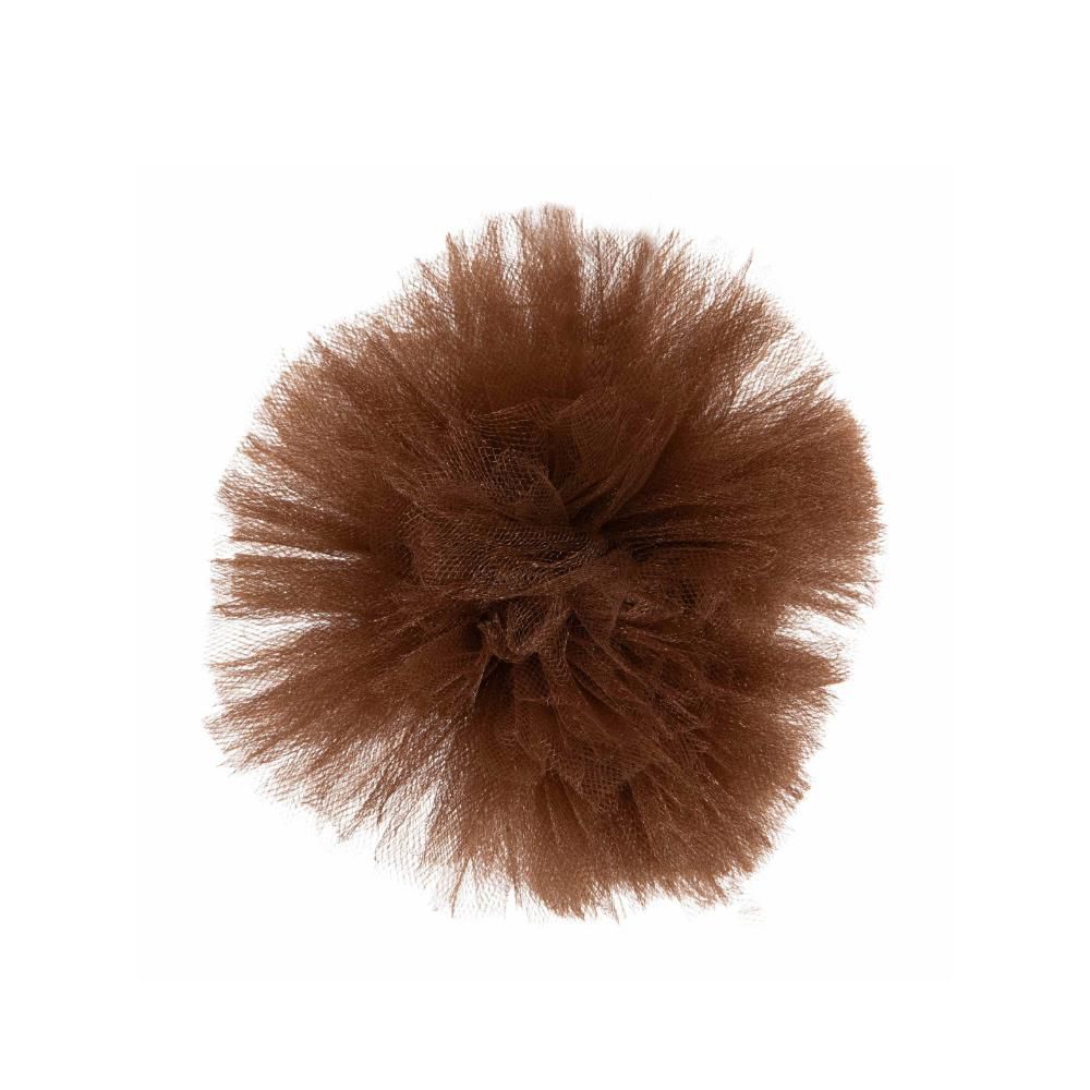 PON PON DI TULLE D.50 CM MARRONE PON PON DI TULLE D.50 CM MARRONE