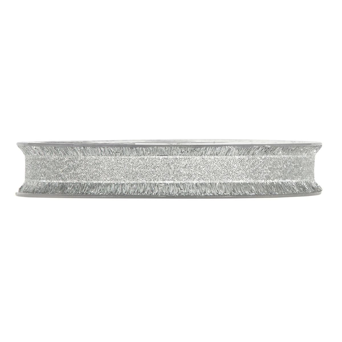 NASTRO LUREX -NEW ORLEANS- 15MM 15MT ARGENTO