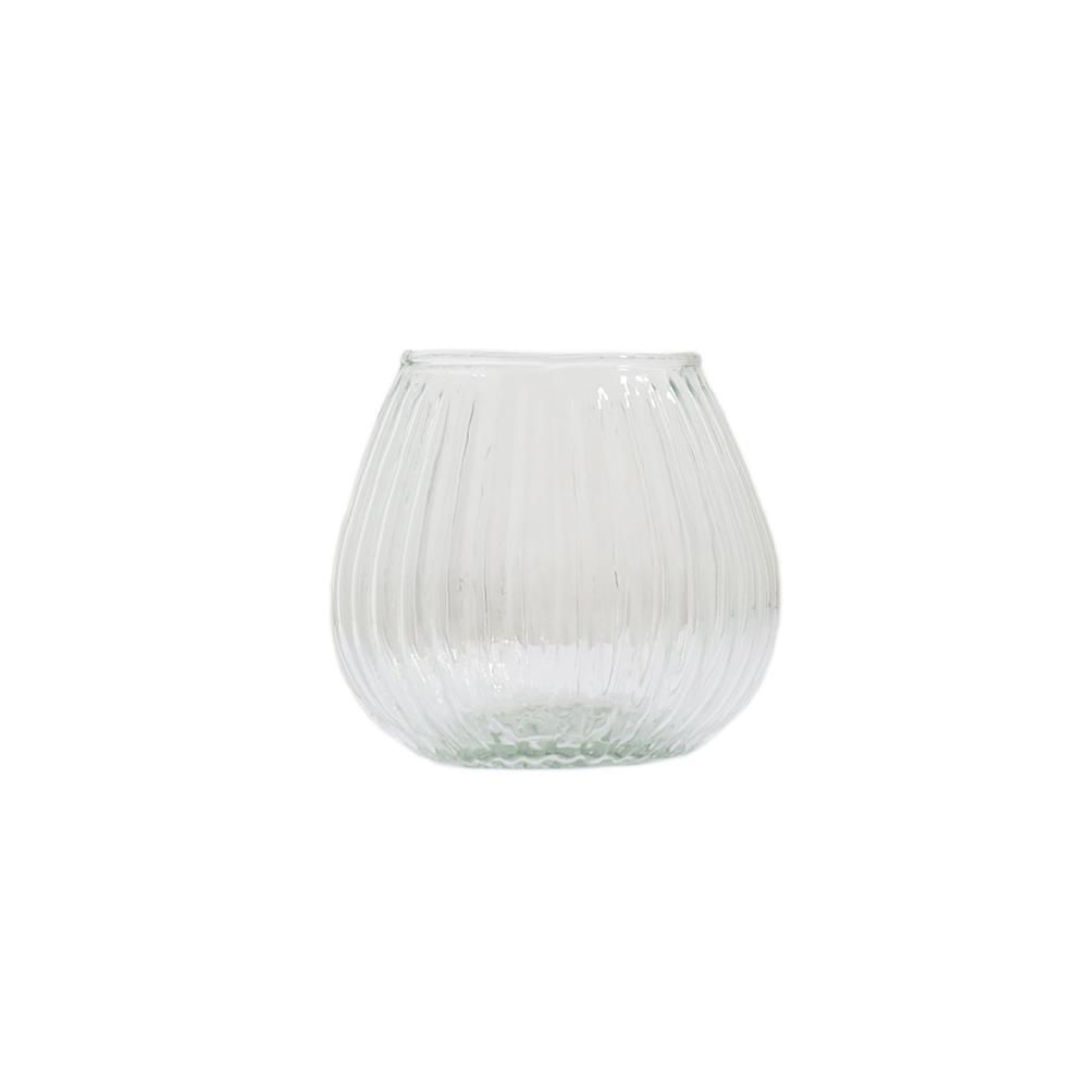 PORTATEALIGHT VETRO D.9CM H.9 CM (S) TRASPARENTE PORTATEALIGHT VETRO D.9CM H.9 CM (S) TRASPARENTE