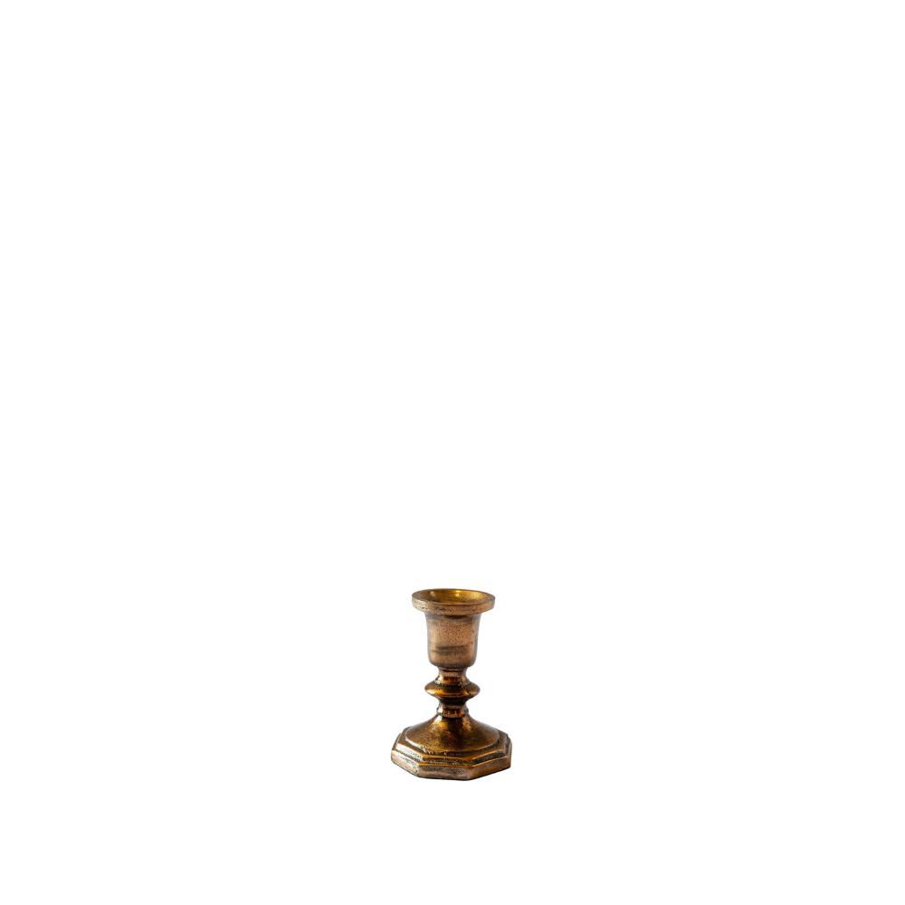 CANDELIERE ALLUMINIO D.7 CM H.9 CM (S) RAME