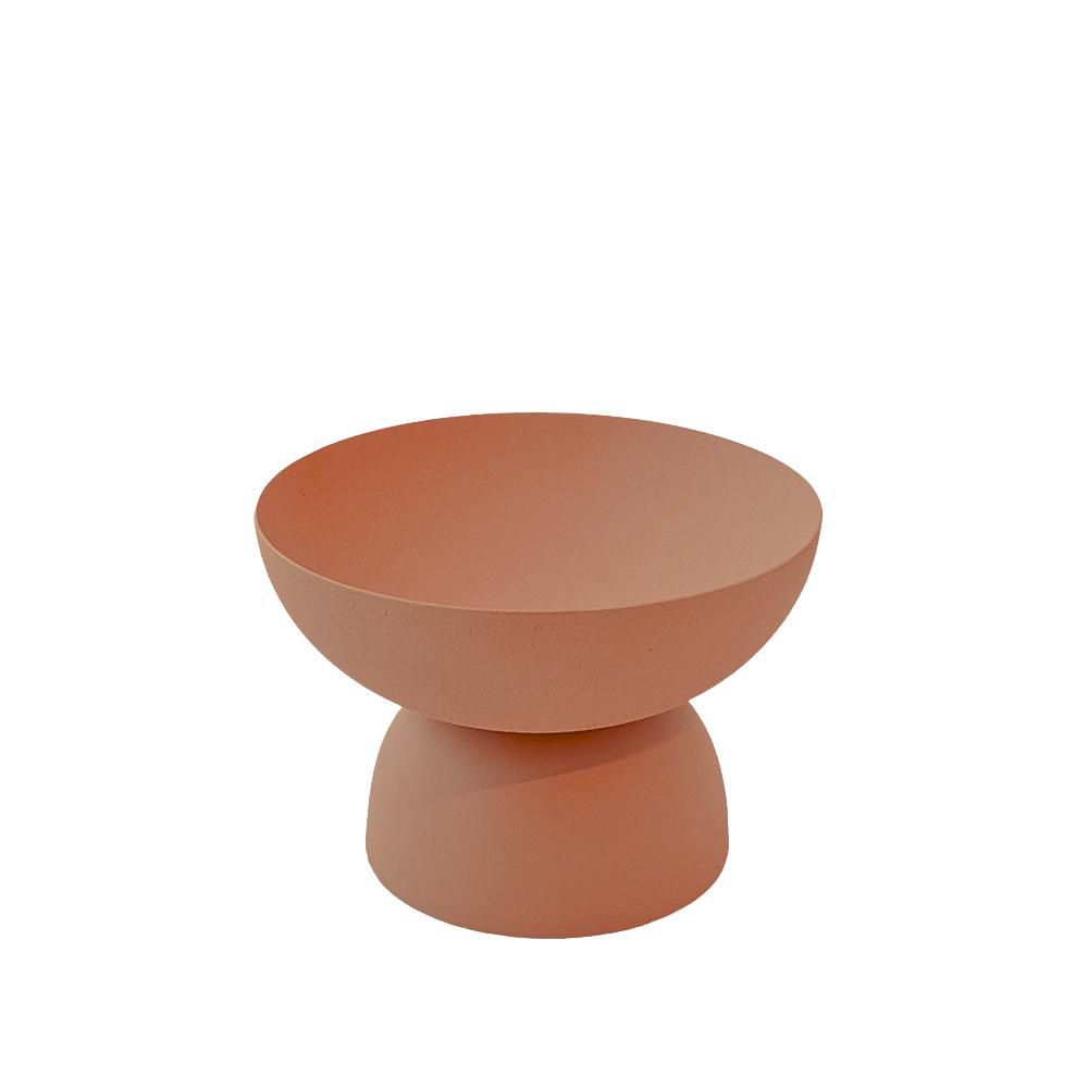 COPPA METALLO D.15 CM H.10,5 CM (S) -ECLETTICA- TERRACOTTA COPPA METALLO D.15 CM H.10,5 CM (S) -ECLETTICA- TERRACOTTA