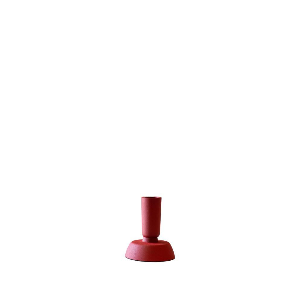 CANDELIERE ALLUMINIO D.8 CM H.9,5 CM – ECLETTICA – ROSSO CANDELIERE ALLUMINIO D.8 CM H.9,5 CM – ECLETTICA – ROSSO