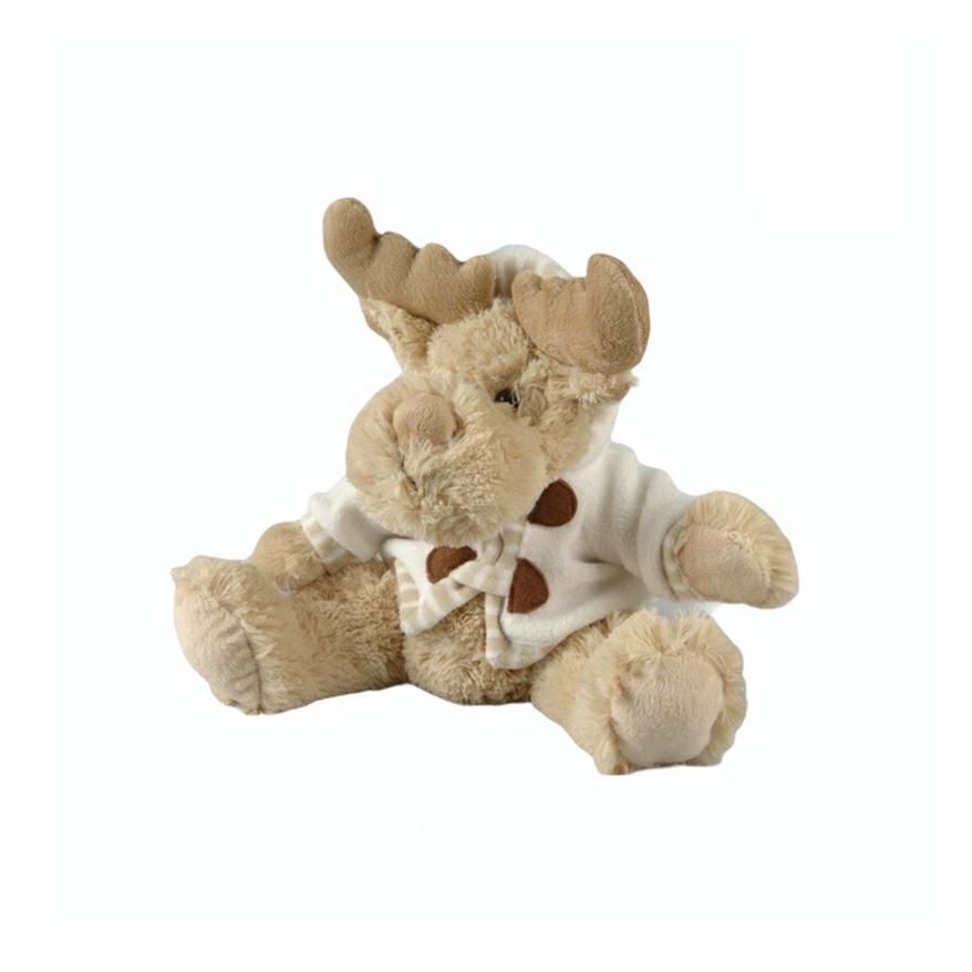RENNA PELUCHE 15 CM C/MAGLIA MARRONE