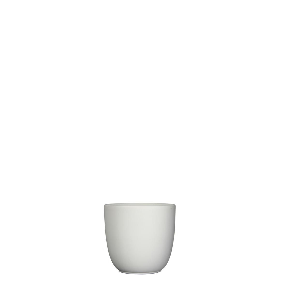VASO CERAMICA TONDO D.8,5 CM H.7,5 CM -TUSCA- BIANCO MATT VASO CERAMICA TONDO D.8,5 CM H.7,5 CM -TUSCA- BIANCO MATT