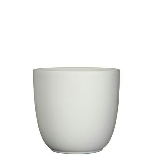 VASO CERAMICA TONDO D.31 CM H.28,5 CM -TUSCA- BIANCO MATT VASO CERAMICA TONDO D.31 CM H.28,5 CM -TUSCA- BIANCO MATT