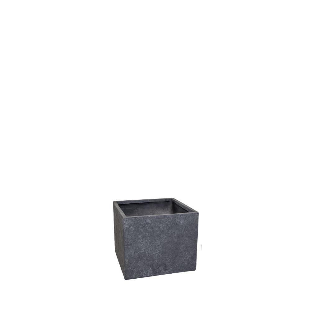FIORIERA RESINA 28X28 CM H.28 CM -ARIZONA CUBI- GRIGIO FIORIERA RESINA 28X28 CM H.28 CM -ARIZONA CUBI- GRIGIO