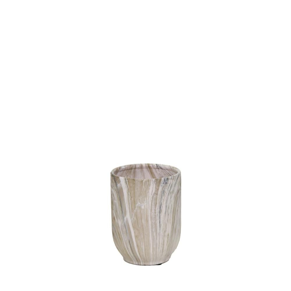 VASO CERAMICA D.19 CM H.25 CM -EMPEROR BULLET- GRIGIO