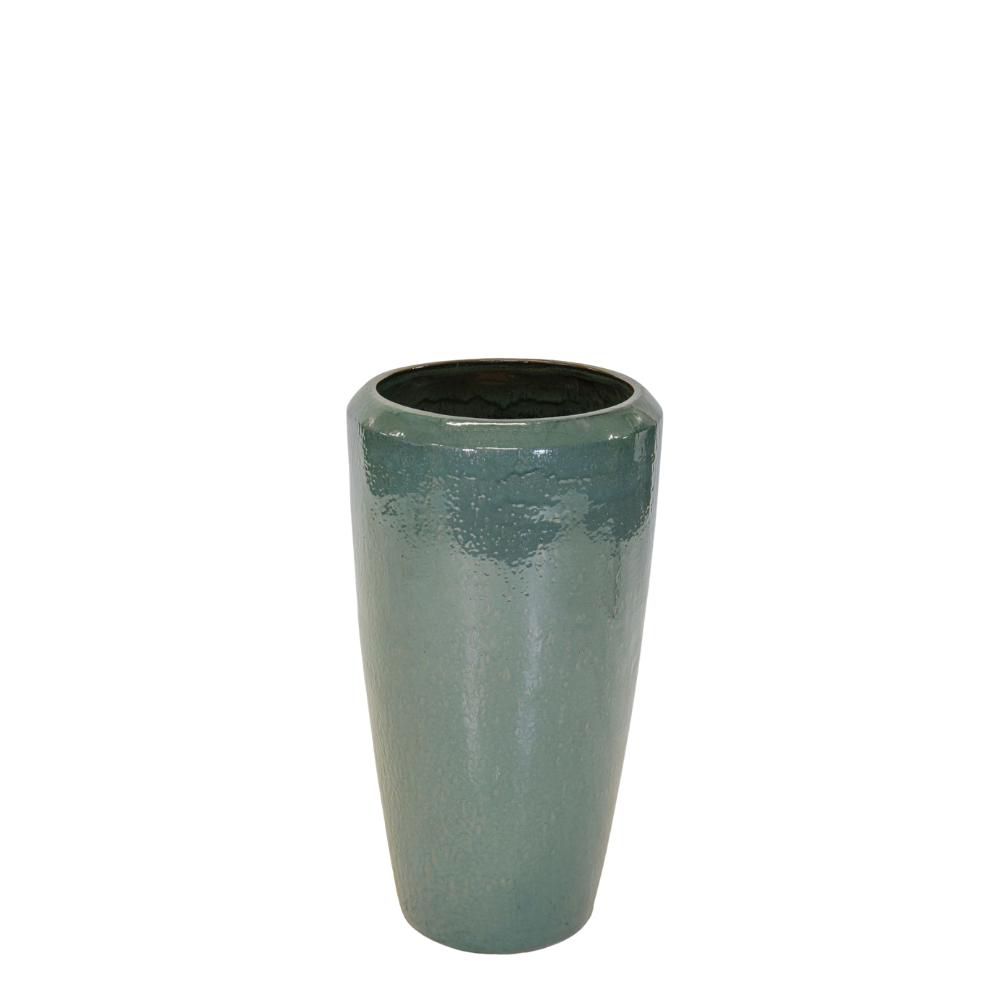 VASO CERAMICA D.42 CM H.80 CM -NOBLE HELLAS- VERDE