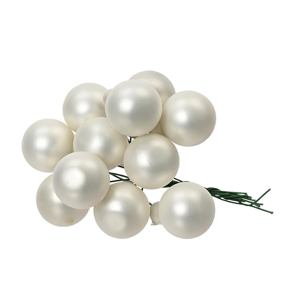SET 144 SFERE PICK VETRO MM.20 BIANCO SATINATO SET 144 SFERE PICK VETRO MM.20 BIANCO SATINATO