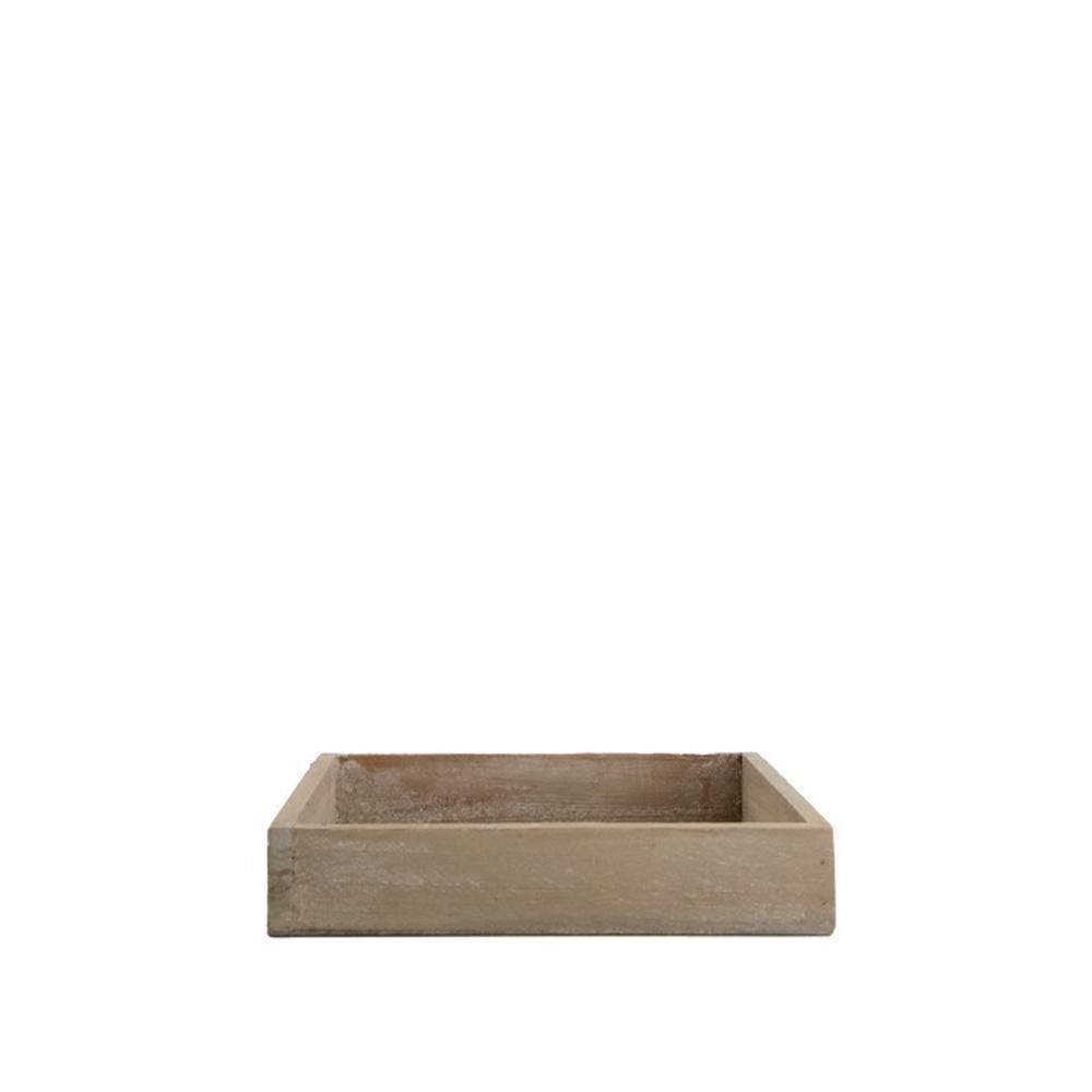 VASSOIO LEGNO QUADRATO 20X20X4 CM WASHED NATURALE VASSOIO LEGNO QUADRATO 20X20X4 CM WASHED NATURALE