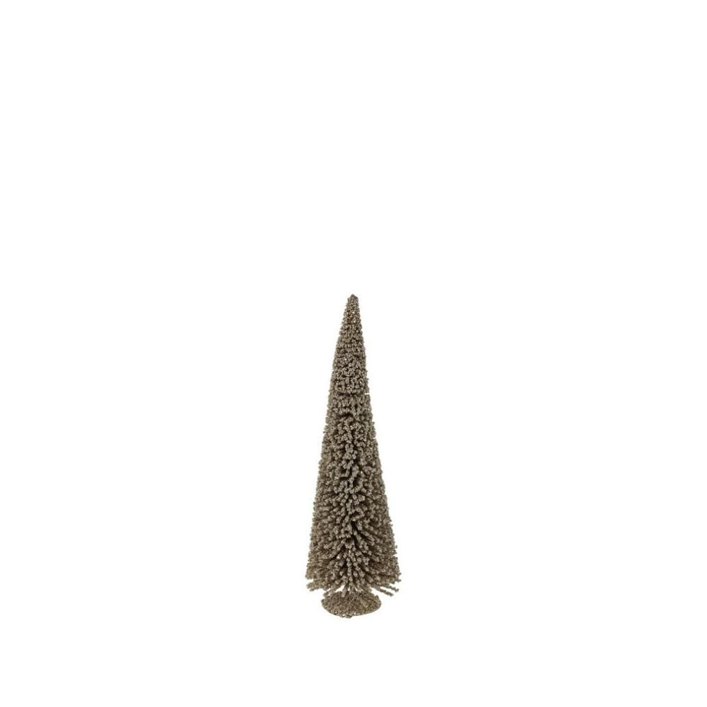 ALBERO NATALE METALLO D.17 CM H.50 CM -OTIS M- ORO