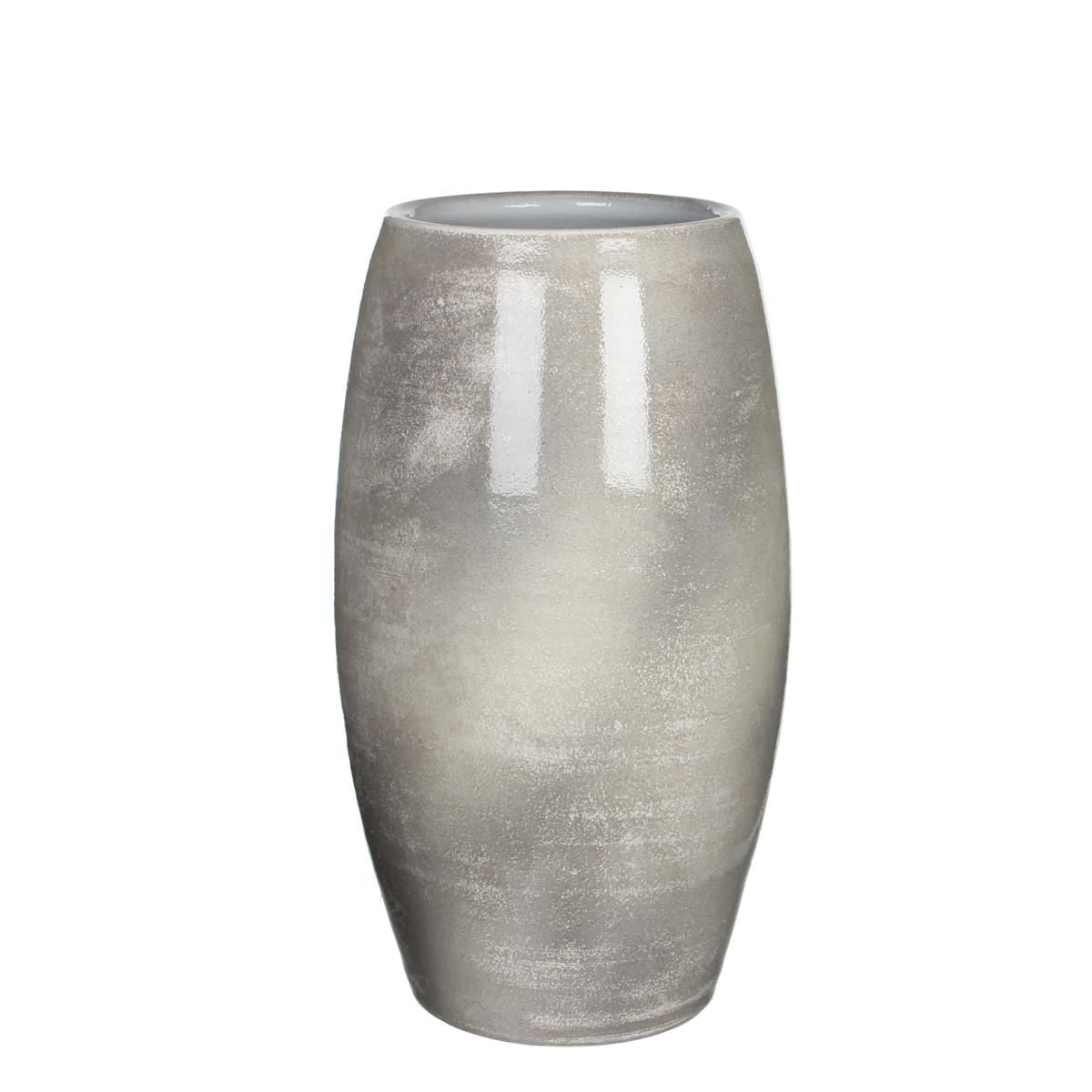 VASO CERAMICA D.30 CM H.50 CM -LESTER- GRIGIO VASO CERAMICA D.30 CM H.50 CM -LESTER- GRIGIO