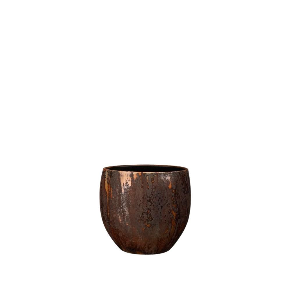 VASO CERAMICA D.24 CM H.24 CM -ROEL- RUST VASO CERAMICA D.24 CM H.24 CM -ROEL- RUST