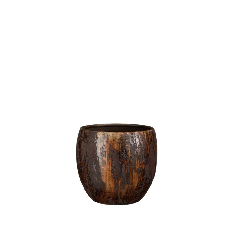 VASO CERAMICA D.28 CM H.28 CM -ROEL- RUST VASO CERAMICA D.28 CM H.28 CM -ROEL- RUST