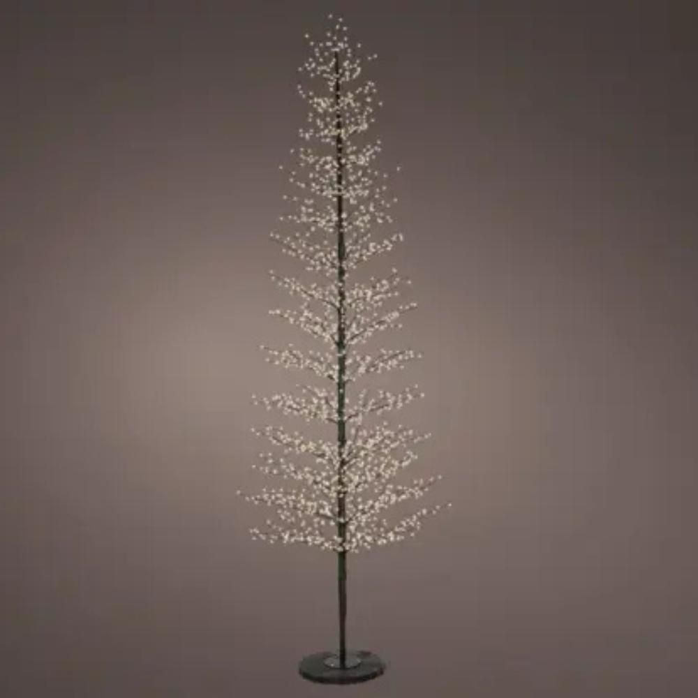 ALBERO 2048 MICROLED H.270 CM LUCE CALDA – NERO ALBERO 2048 MICROLED H.270 CM LUCE CALDA – NERO