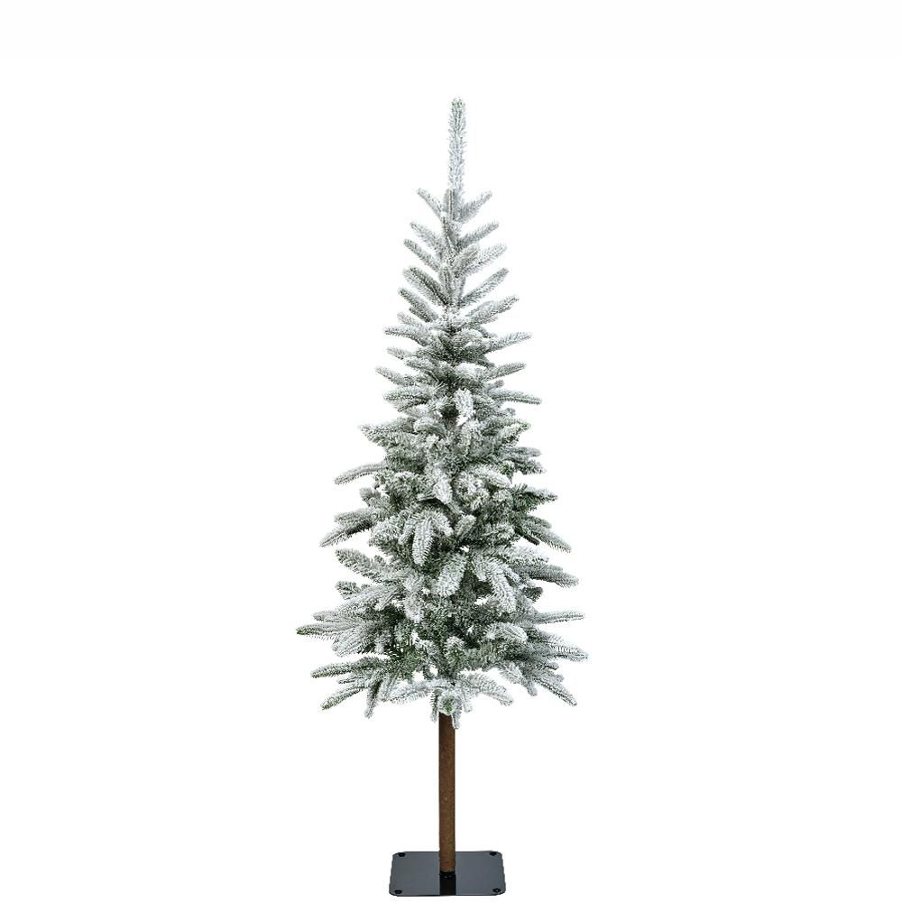 ALBERO NATALE SLIM -ALPBACH- H.240 D.85 CM INNEVATO ALBERO NATALE SLIM -ALPBACH- H.240 D.85 CM INNEVATO