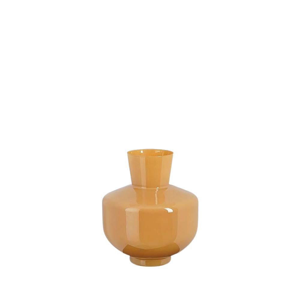 VASO VETRO D.25 CM H.29,5 CM -JUDY- MARRONE VASO VETRO D.25 CM H.29,5 CM -JUDY- MARRONE