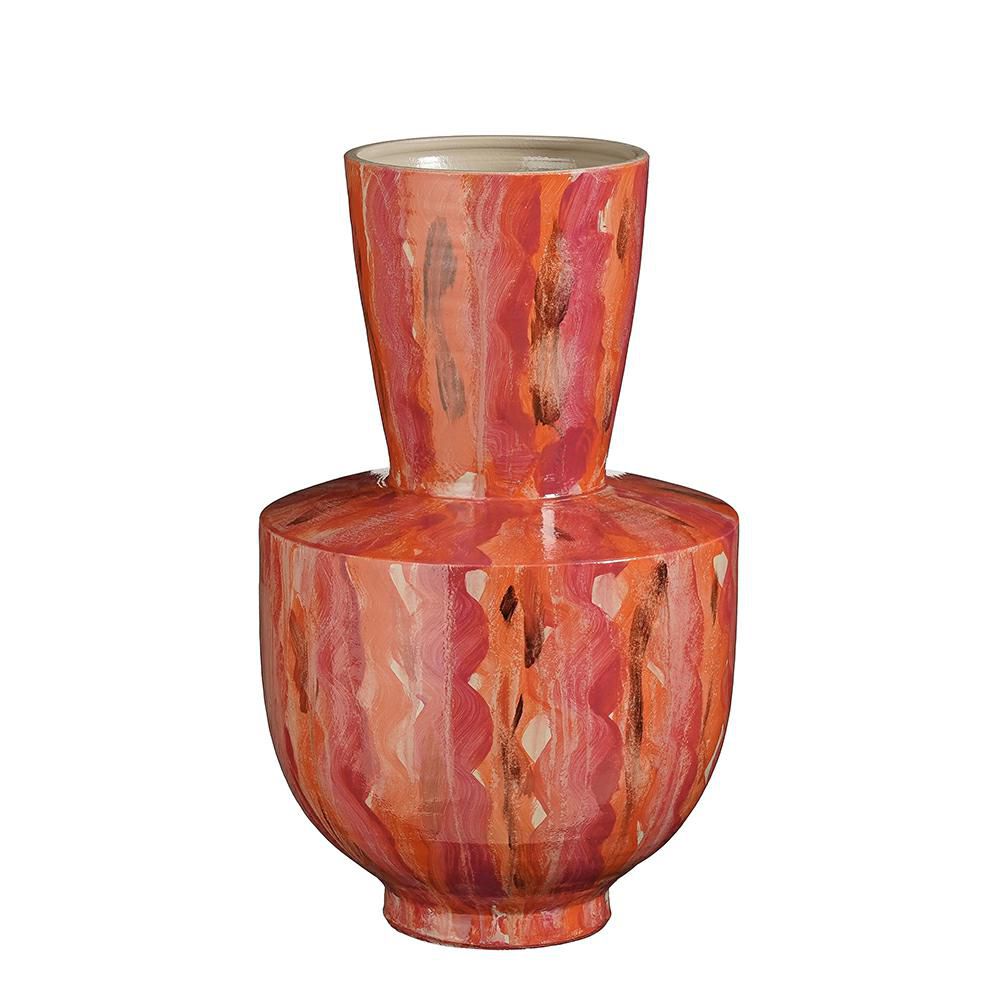 VASO CERAMICA D.29 CM H.45 CM -NIGEL- ROSA VASO CERAMICA D.29 CM H.45 CM -NIGEL- ROSA