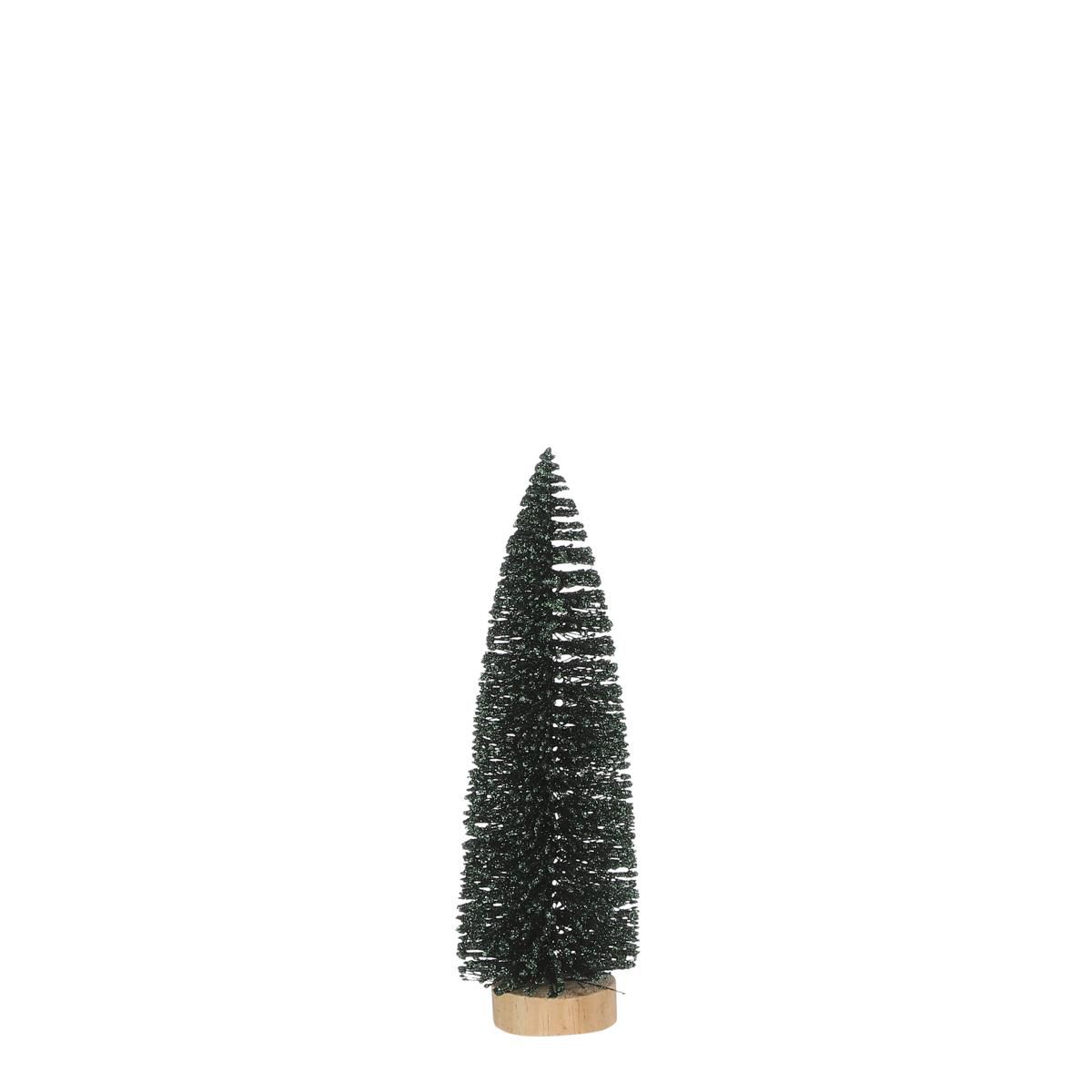 ALBERINO LUREX C/BASE LEGNO D.8 CM H.25 CM VERDE ALBERINO LUREX C/BASE LEGNO D.8 CM H.25 CM VERDE