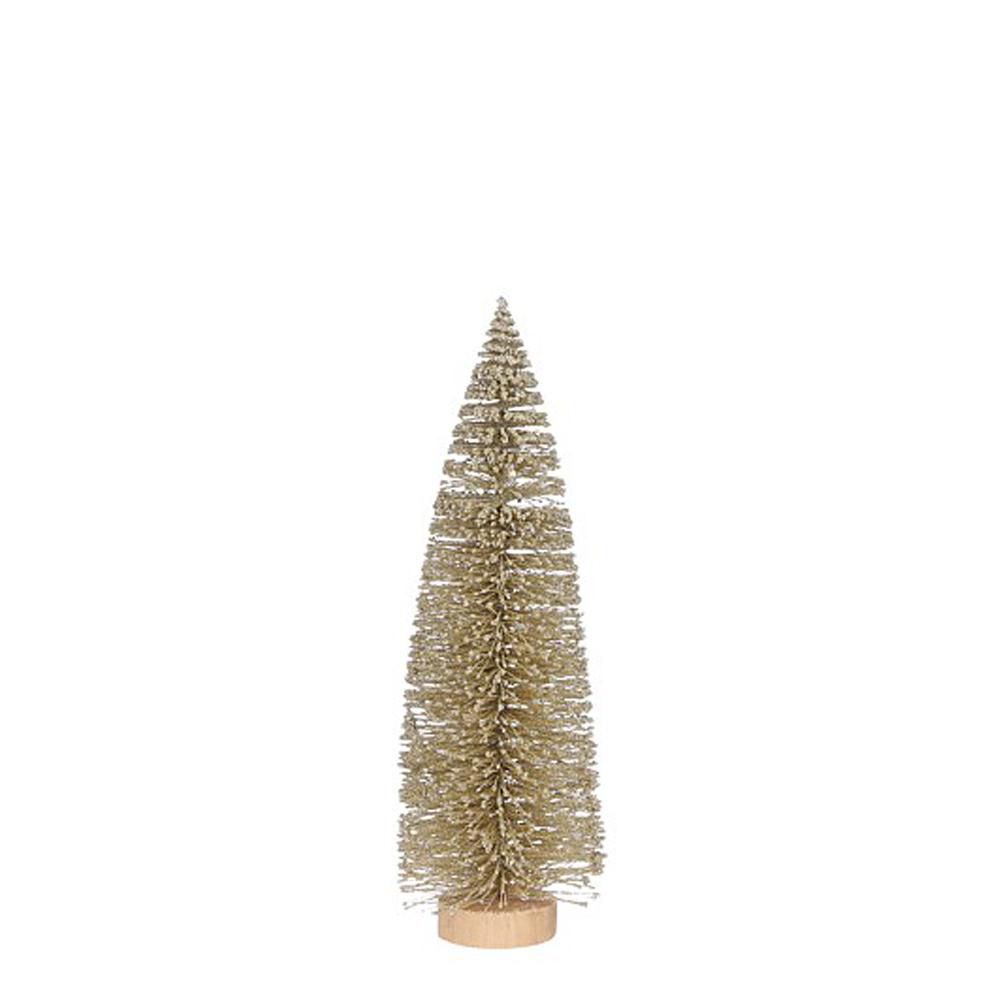 ALBERINO LUREX C/BASE LEGNO D.10 CM H.32 CM ORO ALBERINO LUREX C/BASE LEGNO D.10 CM H.32 CM ORO