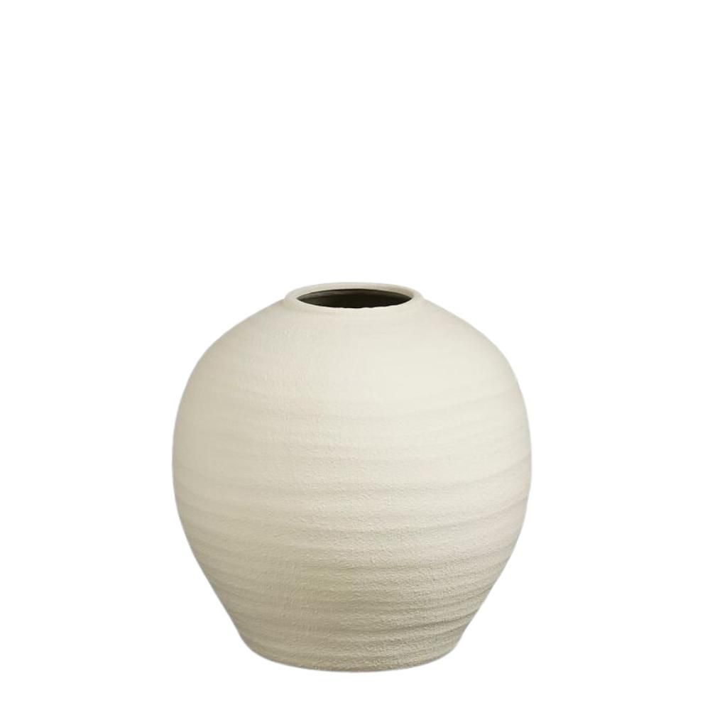 VASO CERAMICA D.37 CM H.38 CM -MAITE- BIANCO VASO CERAMICA D.37 CM H.38 CM -MAITE- BIANCO