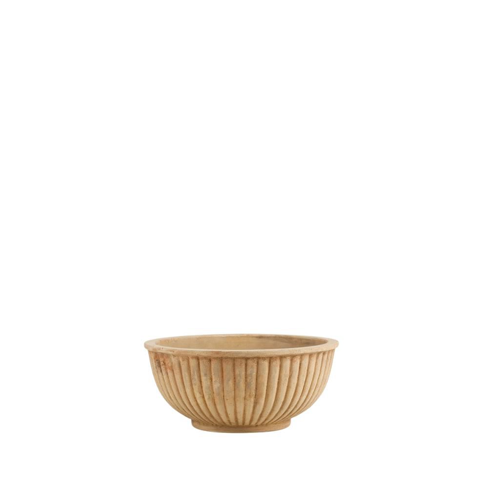 VASO TERRACOTTA D.38 CMH.15 CM -BELIZE- NATURALE