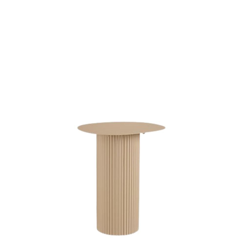 TAVOLO METALLO OVALE 40X32 CM H.50 CM -LUX- MARRONE TAVOLO METALLO OVALE 40X32 CM H.50 CM -LUX- MARRONE