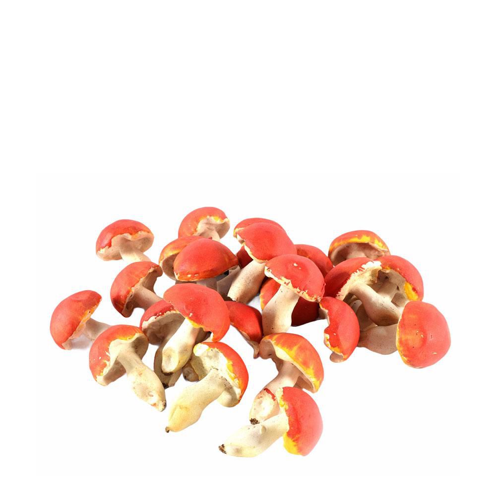 FUNGO PVC CONF.24 PZ. ROSSO/NATURALE