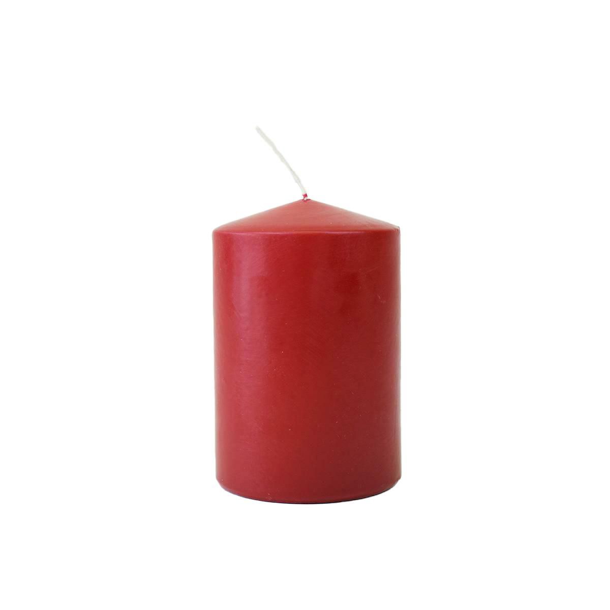 CERO D.5,8 CM H.10 CM -100/58- CONF.PZ.16 ROSSO SCURO CERO D.5,8 CM H.10 CM -100/58- CONF.PZ.16 ROSSO SCURO