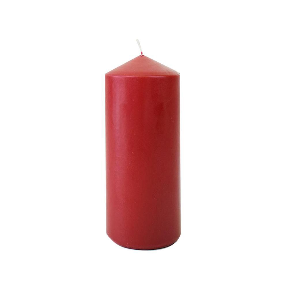 CERO D.5,8 CM H.12 CM -120/58- CONF.PZ.16 ROSSO SCURO CERO D.5,8 CM H.12 CM -120/58- CONF.PZ.16 ROSSO SCURO