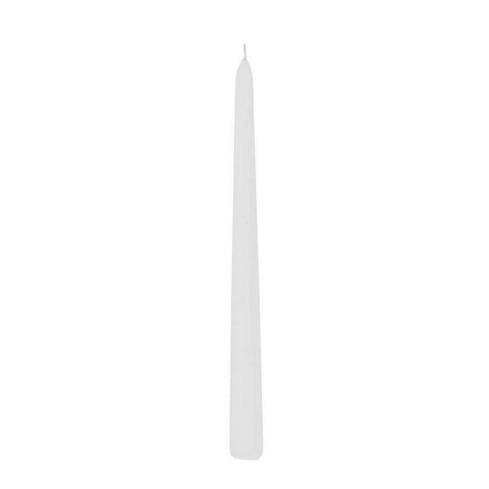 CANDELA CONICA D.2,5 CMH.30 CM -300/25- CONF. PZ.12 BIANCO CANDELA CONICA D.2,5 CMH.30 CM -300/25- CONF. PZ.12 BIANCO